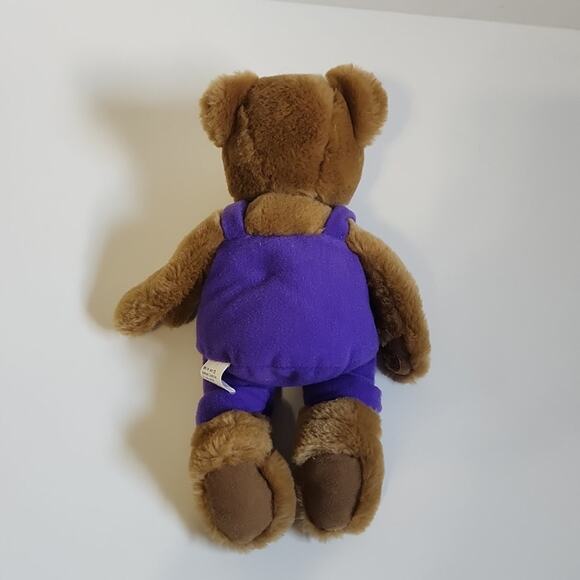 Hallmark Kiss‎ Kiss Brown Bear Movable Head Magnetic Nose Hook & Loop Paws - Picture 2 of 9